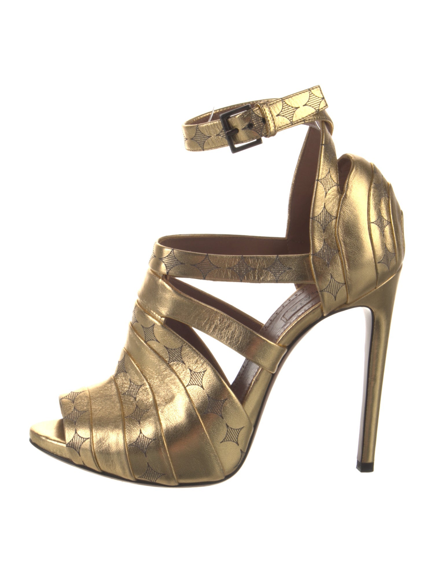 Alaïa Leather Sandals