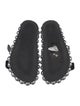 Alaïa Suede Studded Accents Slides