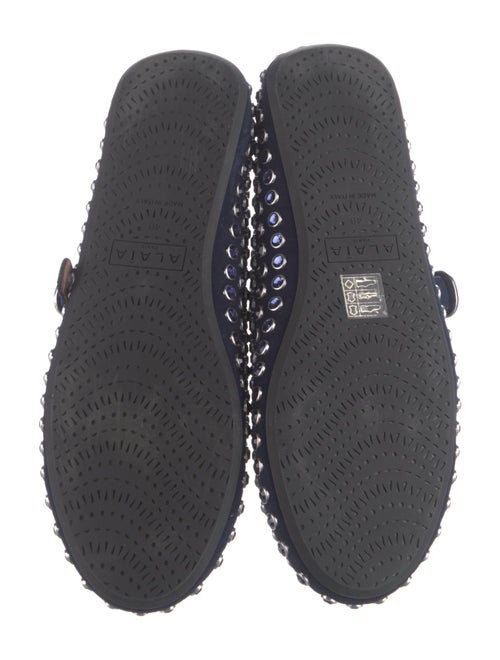 Alaïa Leather Printed Flats