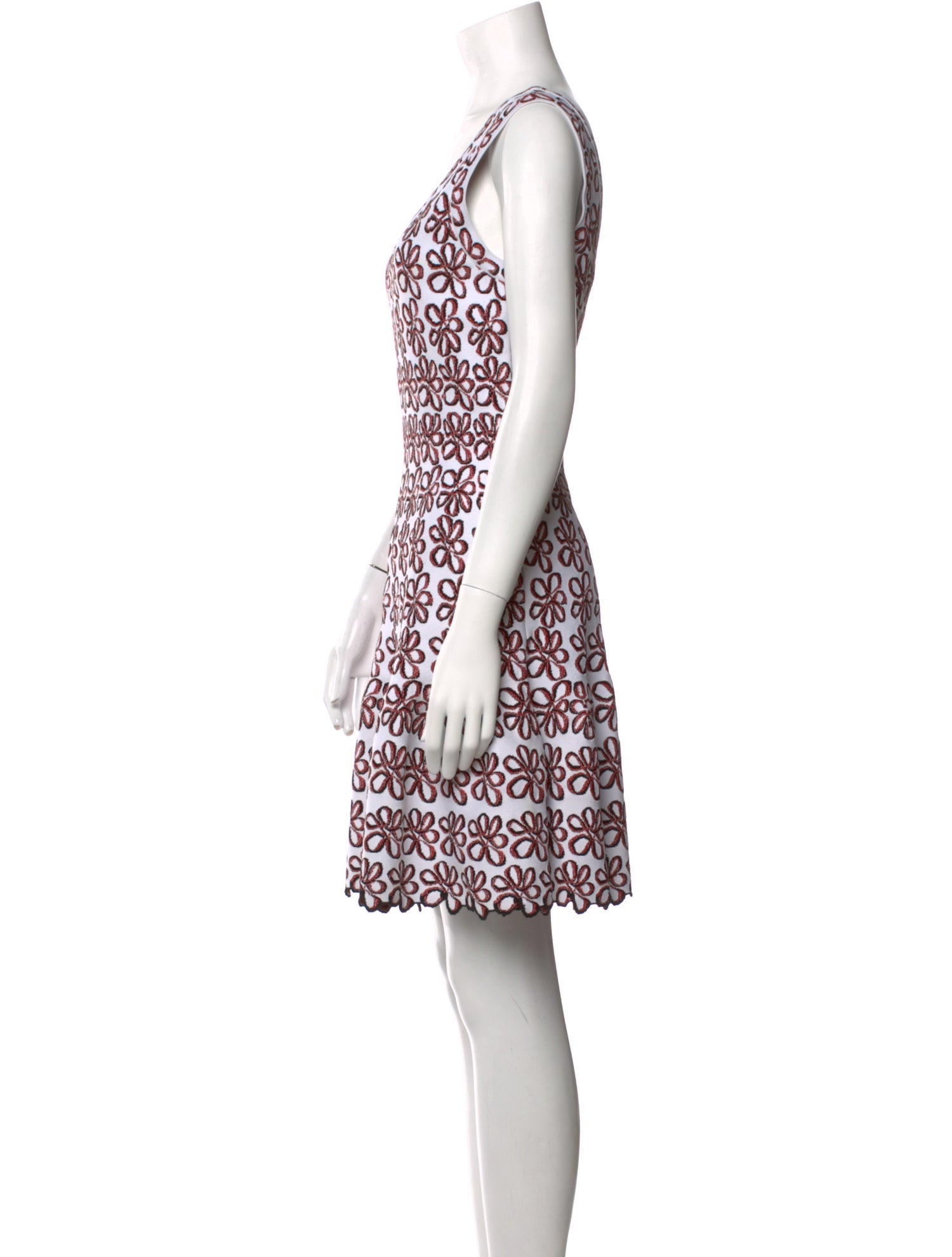 Alaïa Printed Mini Dress