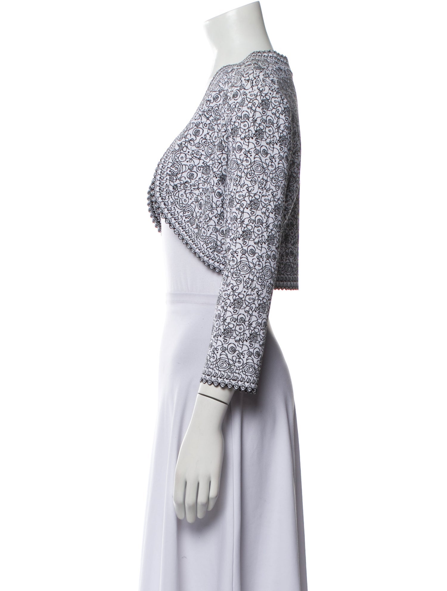 Alaïa Printed Bolero