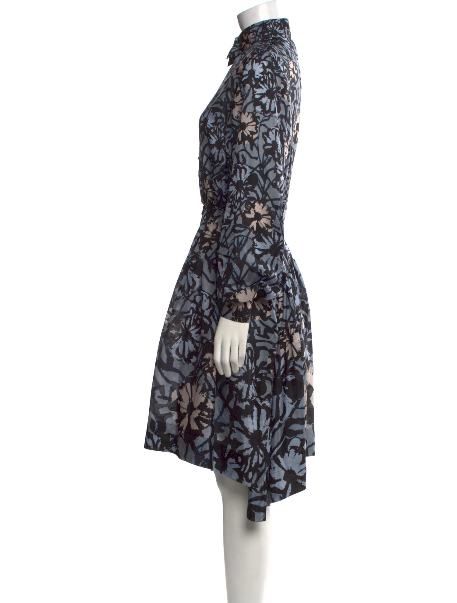 Alaïa Silk Knee-Length Dress