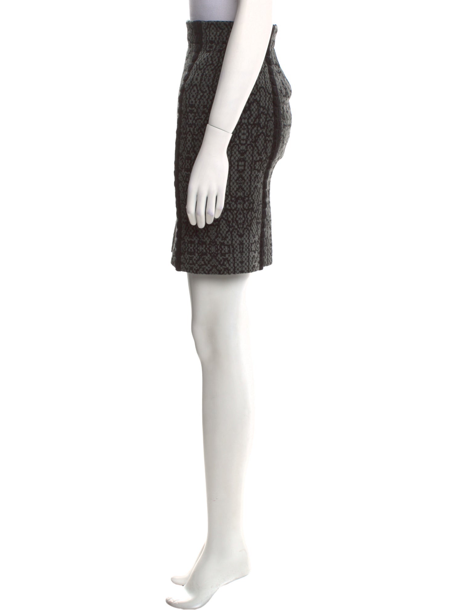 Alaïa Printed Mini Skirt