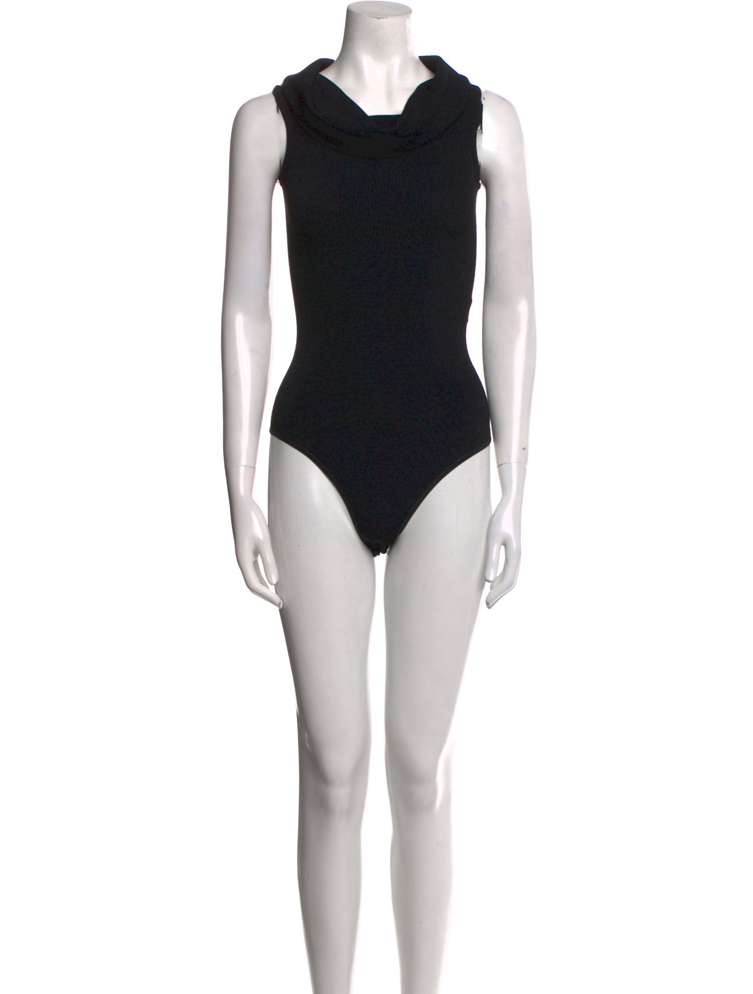 Alaïa Cowl Neck Sleeveless Bodysuit