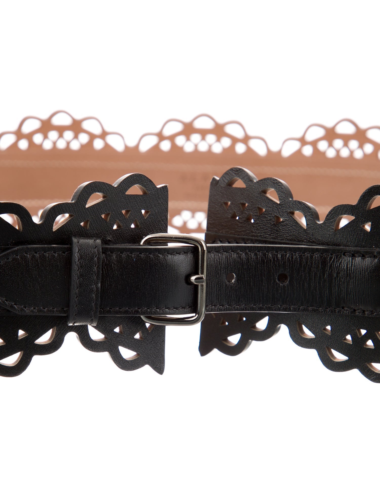 Alaïa Wide Leather Waist Belt w/ Tags