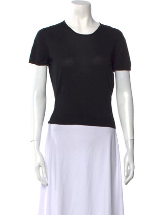 Alaïa Crew Neck Short Sleeve T-Shirt