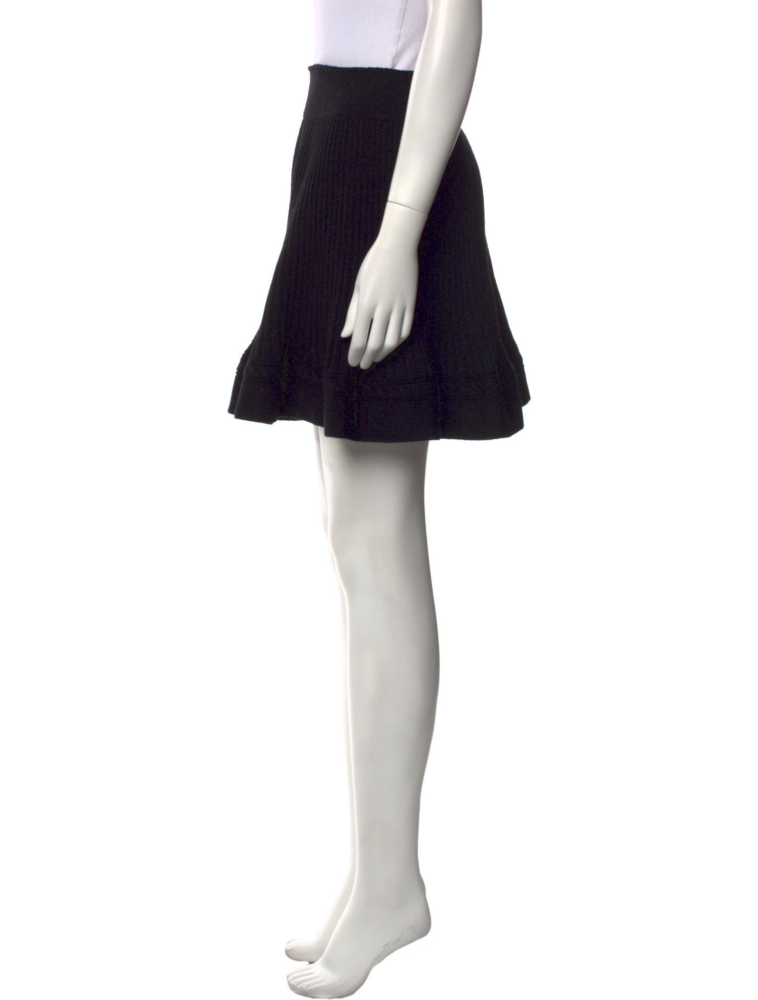 Alaïa Virgin Wool Mini Skirt