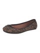 Alaïa Lace Printed Ballet Flats
