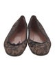 Alaïa Lace Printed Ballet Flats