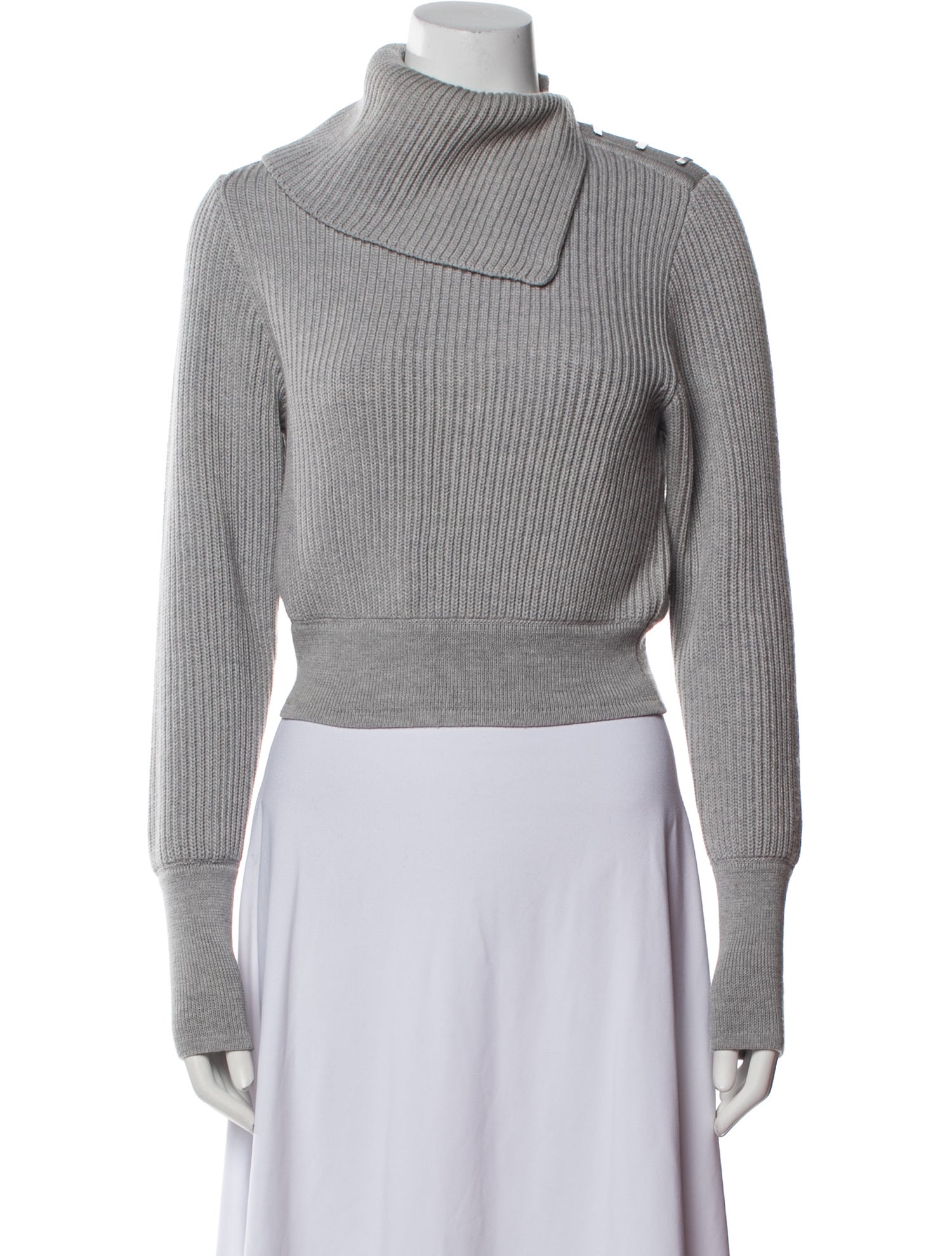 Alaïa Virgin Wool Turtleneck Sweater