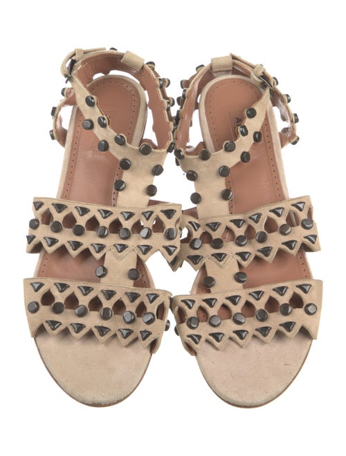 Alaïa Suede Sandals