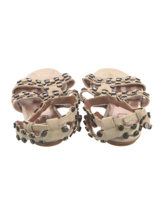 Alaïa Suede Sandals