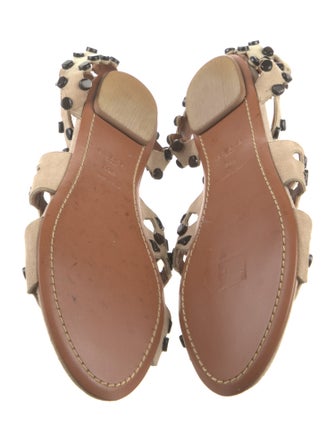 Alaïa Suede Sandals
