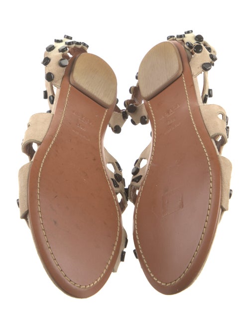 Alaïa Suede Sandals