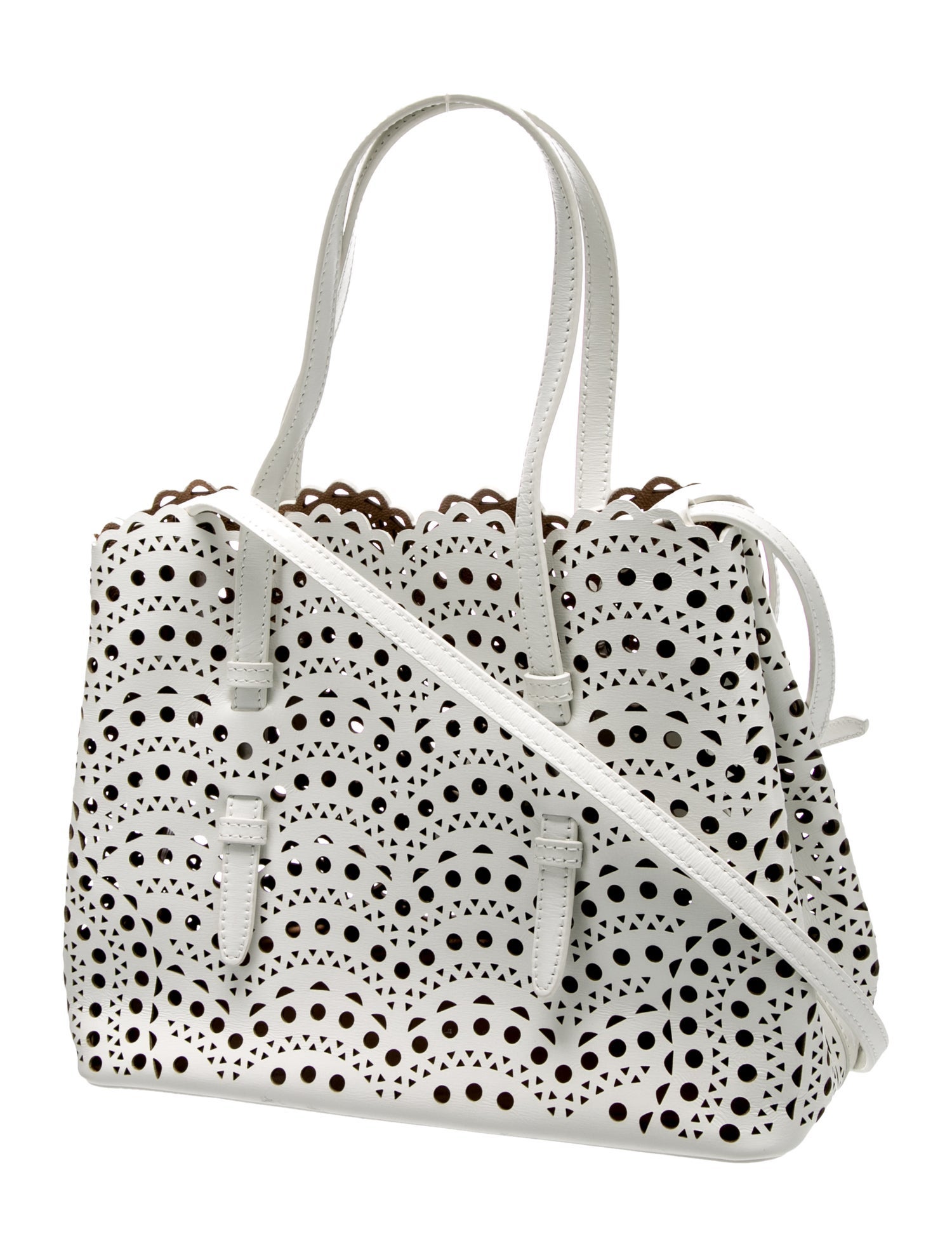 Alaïa Leather Top Handle Bag