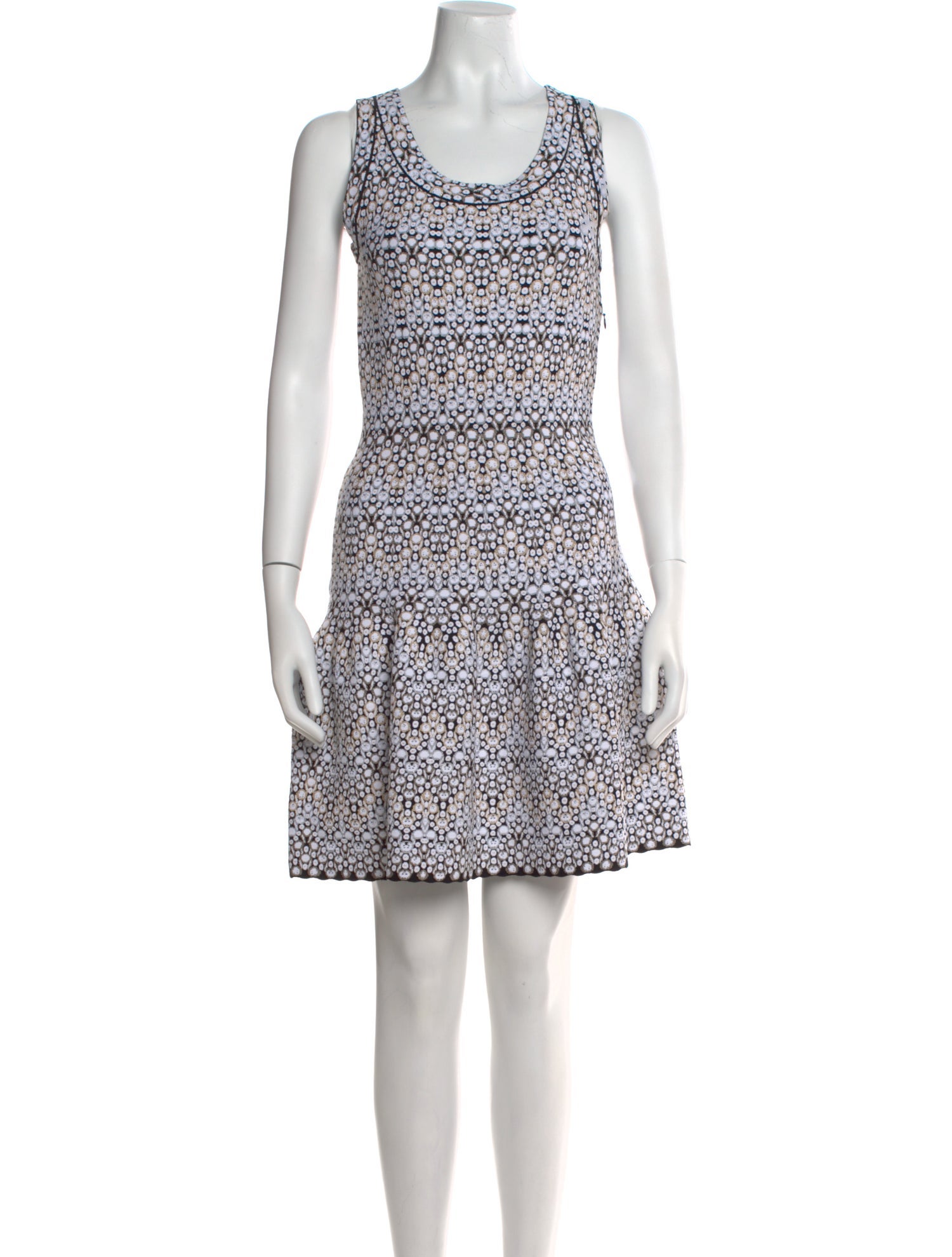 Alaïa Printed Mini Dress