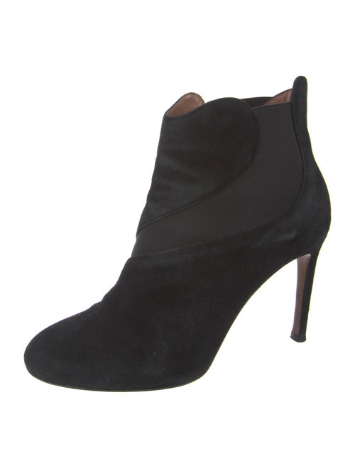 Alaïa Suede Lace-Up Boots