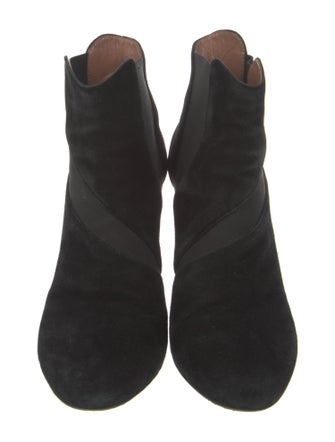 Alaïa Suede Lace-Up Boots