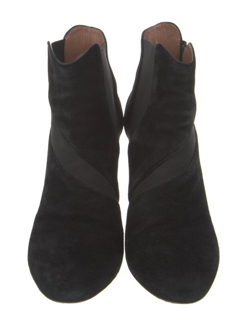 Alaïa Suede Lace-Up Boots