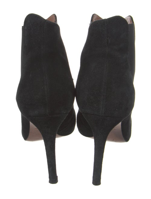 Alaïa Suede Lace-Up Boots