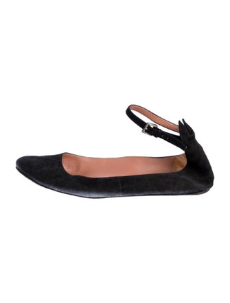 Alaïa Suede Flats
