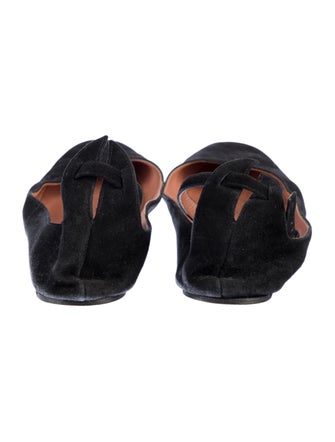 Alaïa Suede Flats