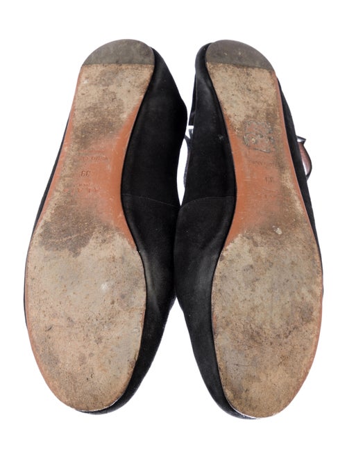 Alaïa Suede Flats