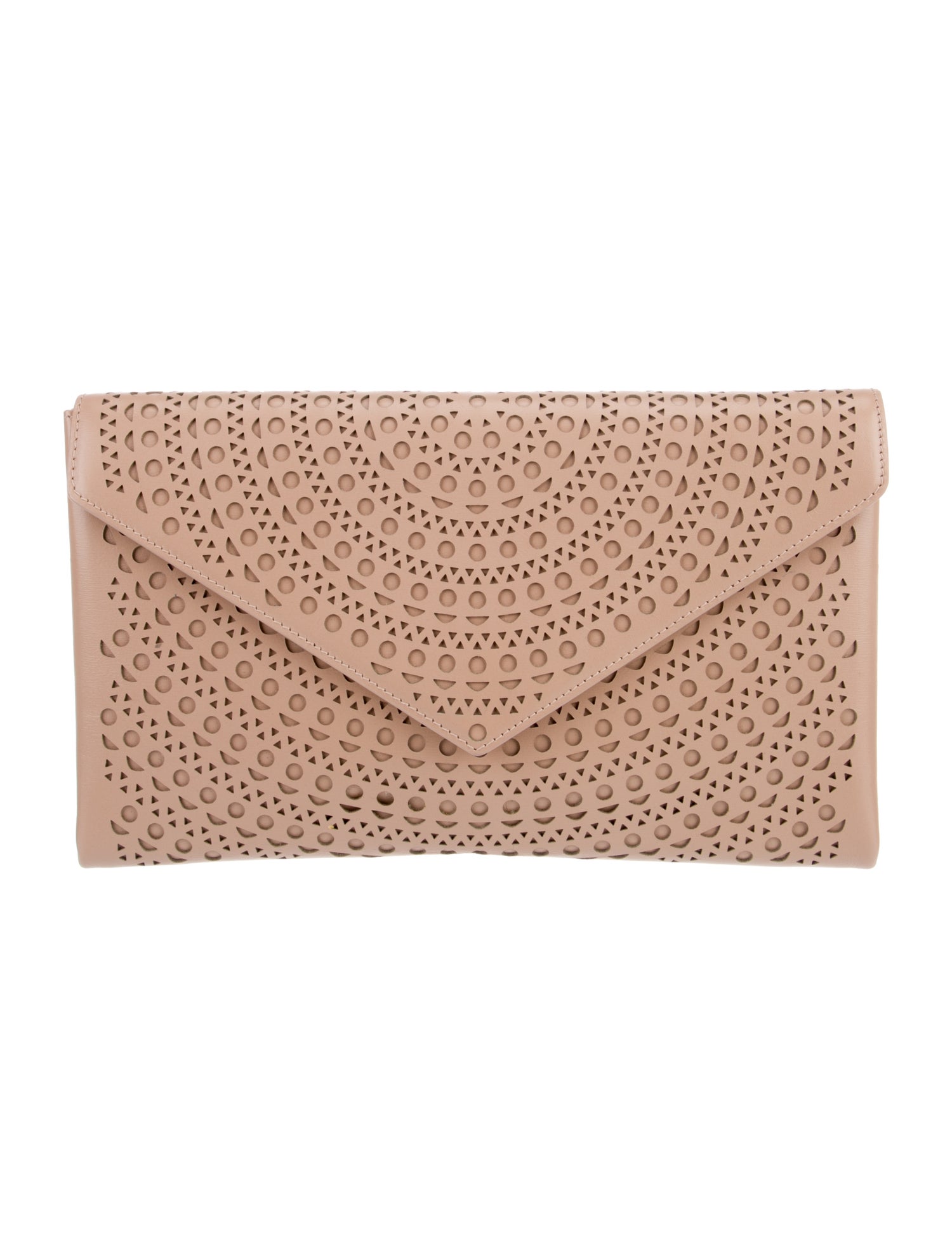 Alaïa Leather Clutch