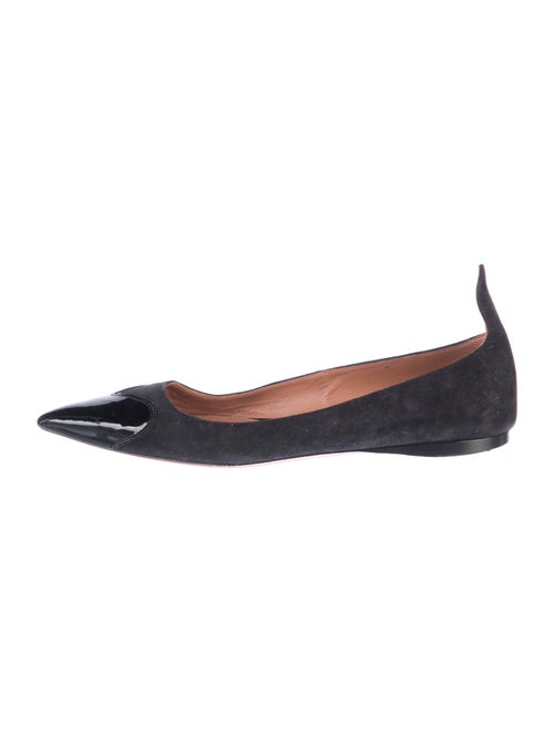 Alaïa Suede Ballet Flats