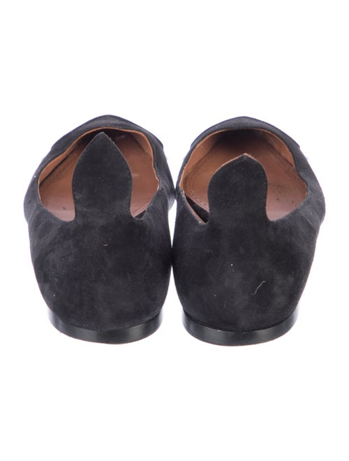 Alaïa Suede Ballet Flats