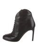 Alaïa Leather Lace-Up Boots