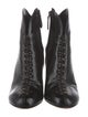 Alaïa Leather Lace-Up Boots