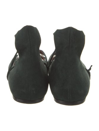 Alaïa Suede Ballet Flats