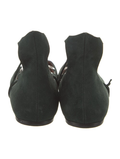 Alaïa Suede Ballet Flats