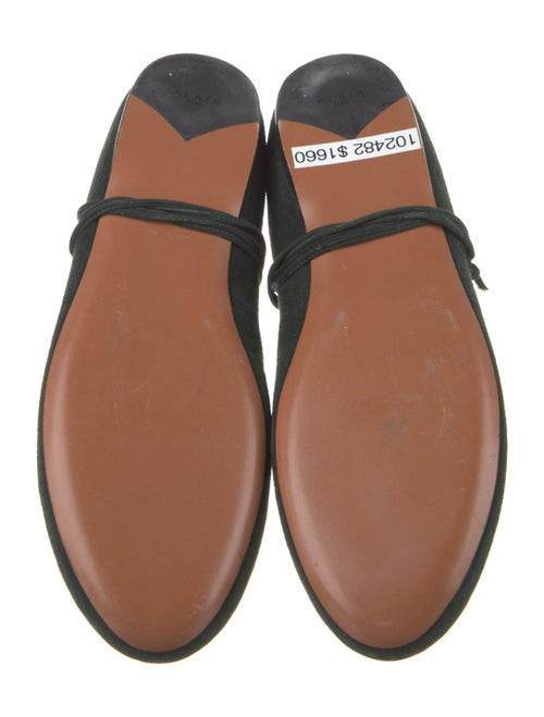 Alaïa Suede Ballet Flats