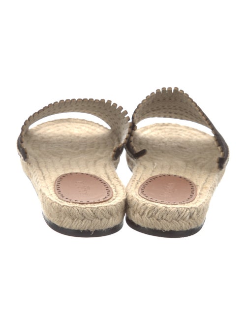 Alaïa Suede Lasercut Accents Espadrilles