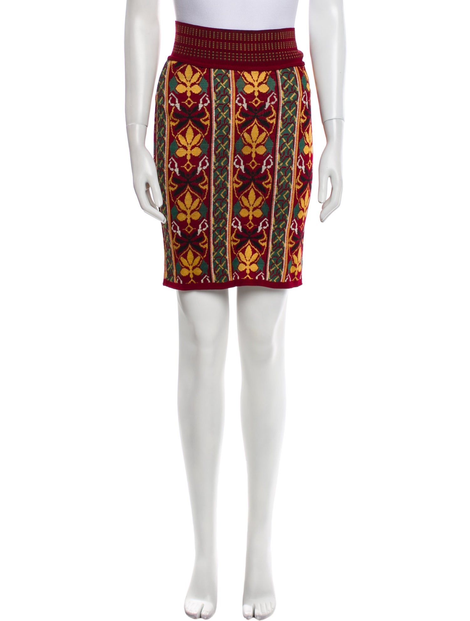 Alaïa Vintage Knee-Length Skirt