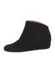 Alaïa Suede Leather Trim Embellishment Boots