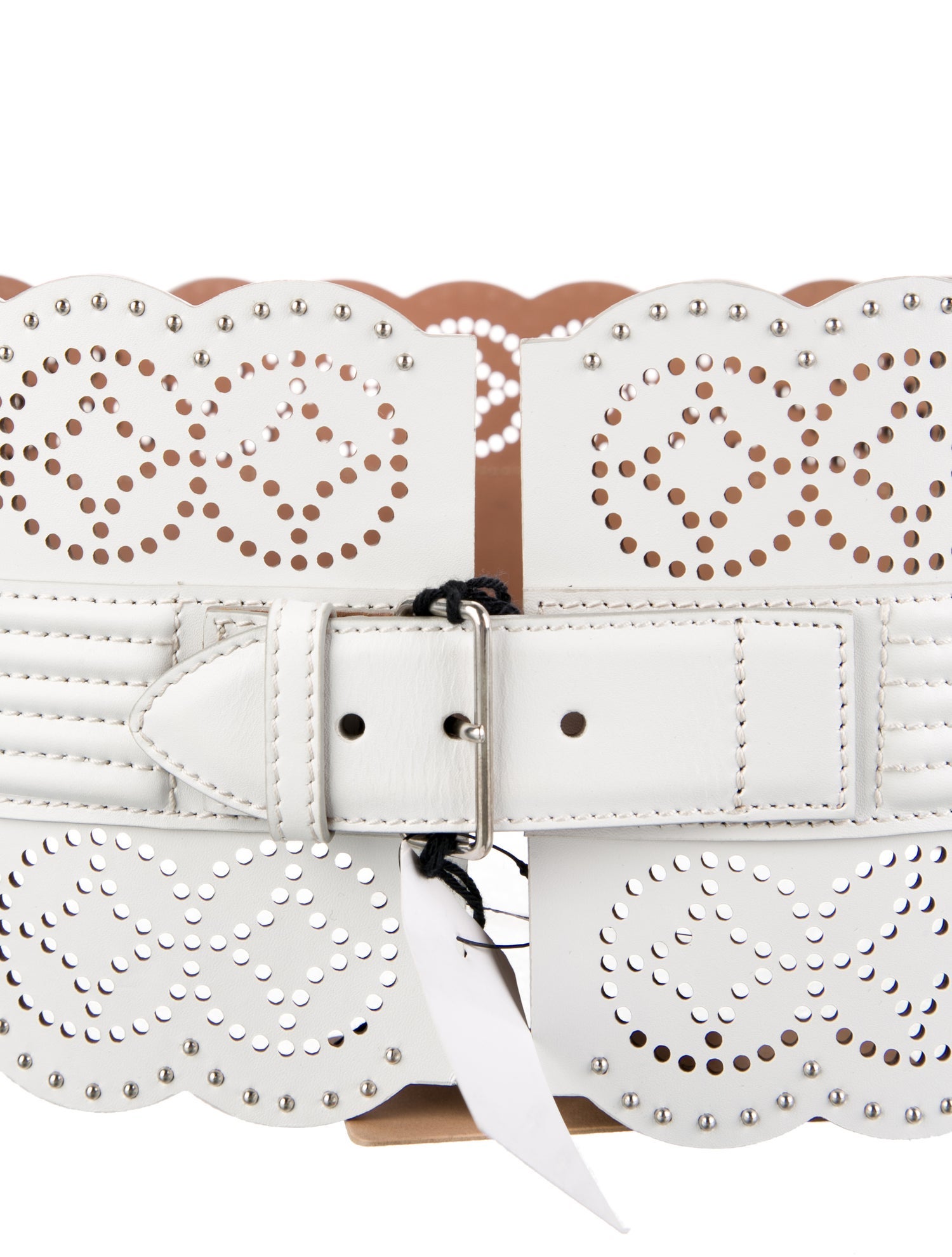 Alaïa Wide Leather Waist Belt w/ Tags