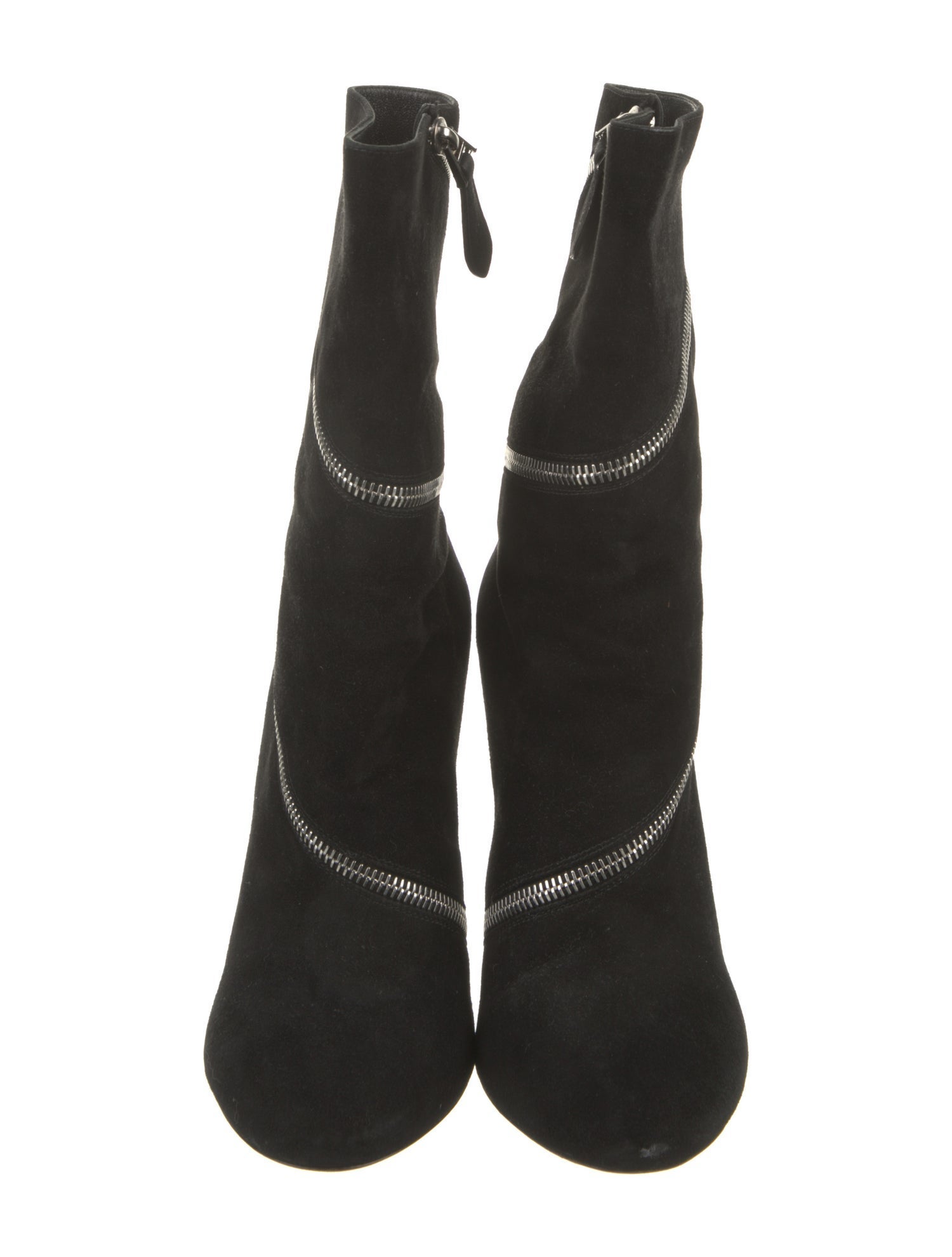Alaïa Suede Studded Accents Sock Boots