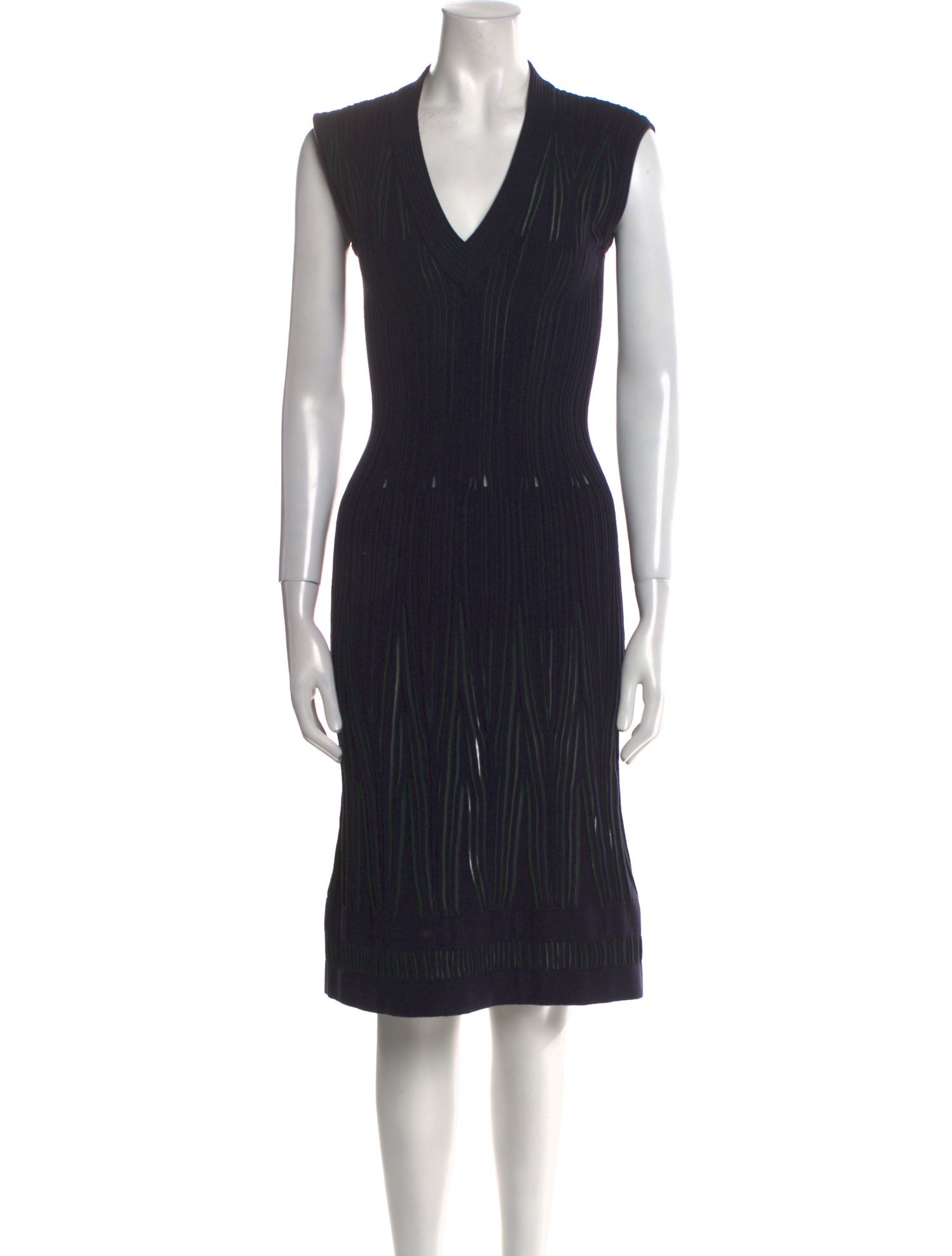 Alaïa Wool Midi Length Dress