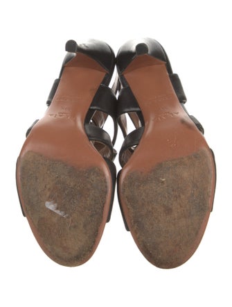 Alaïa Leather Sandals