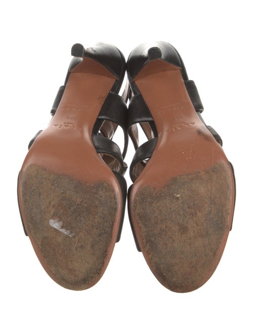 Alaïa Leather Sandals