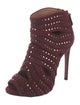 Alaïa Suede Studded Accents Pumps