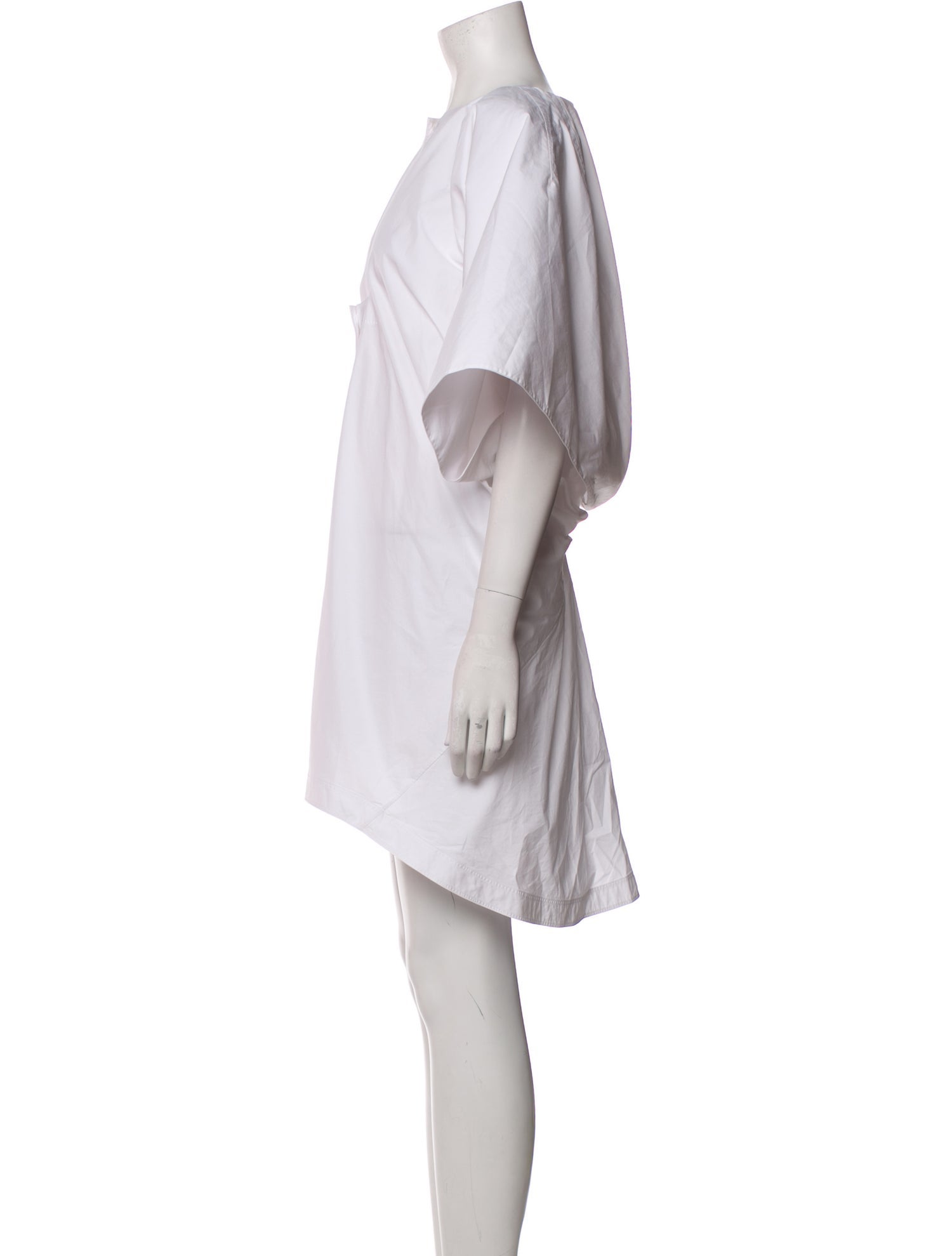 Alaïa Crew Neck Knee-Length Dress