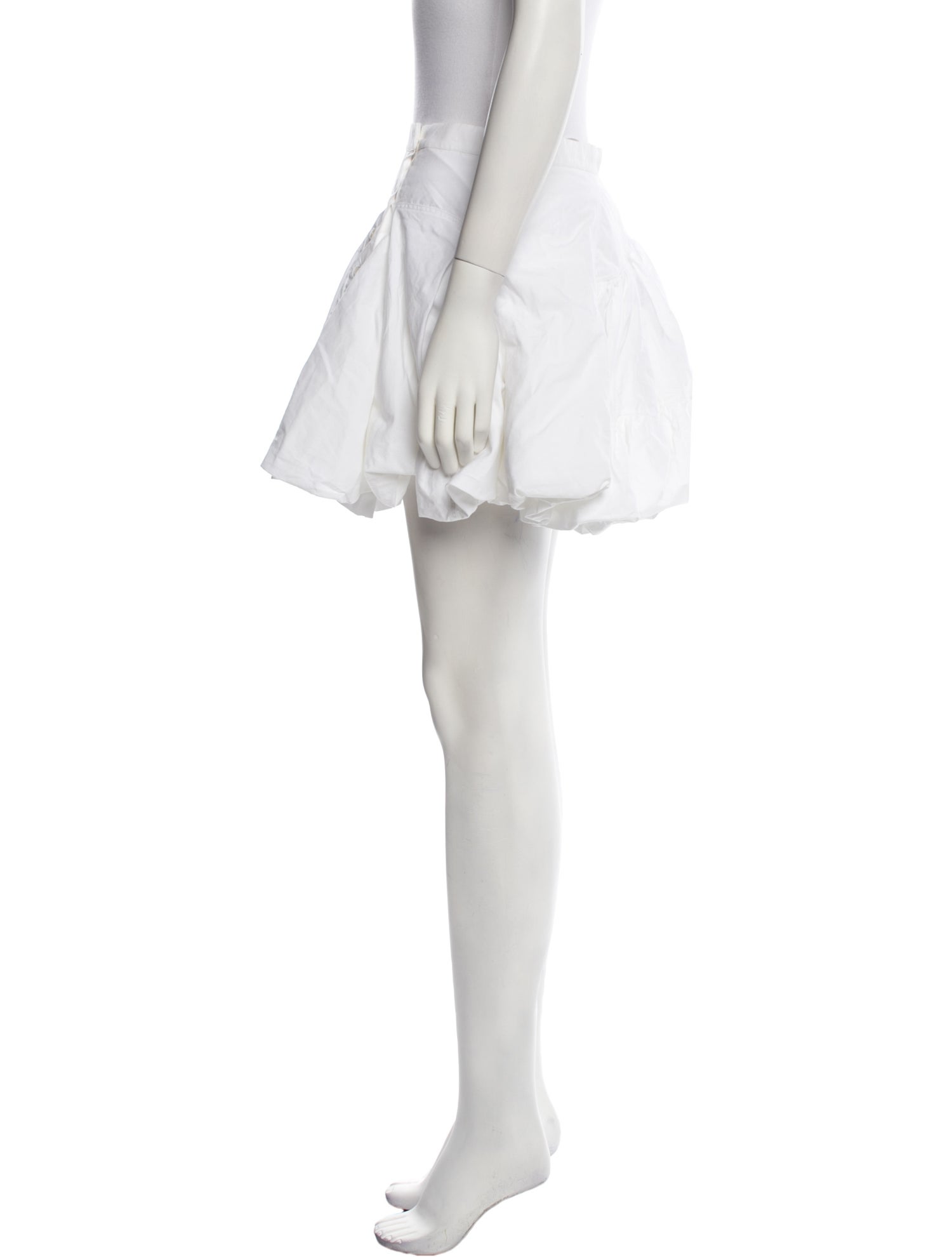 Alaïa Embroidered Accent Mini Skirt