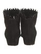 Alaïa Suede Scalloped Accent Boots