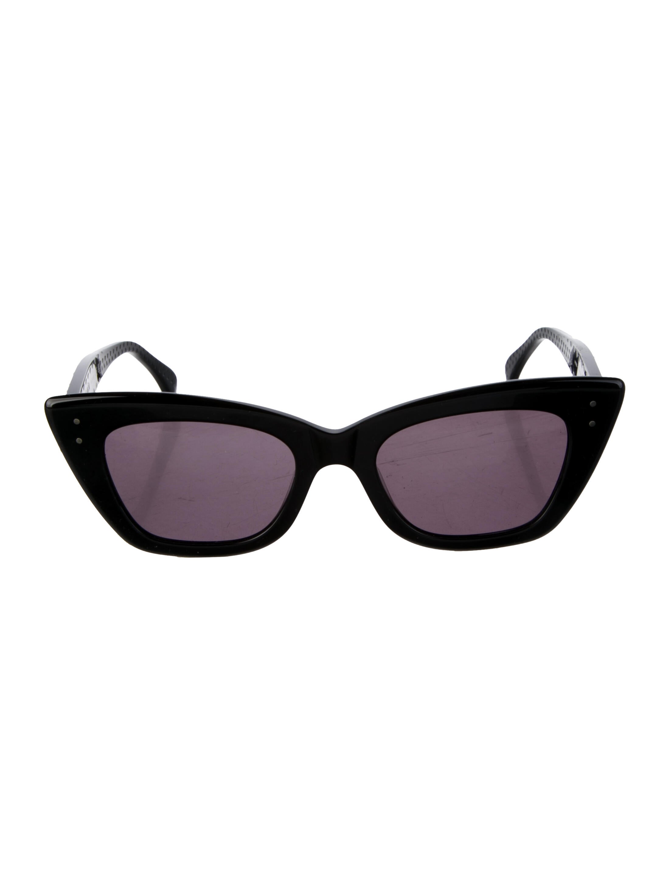 Alaïa Cat-Eye Tinted Sunglasses