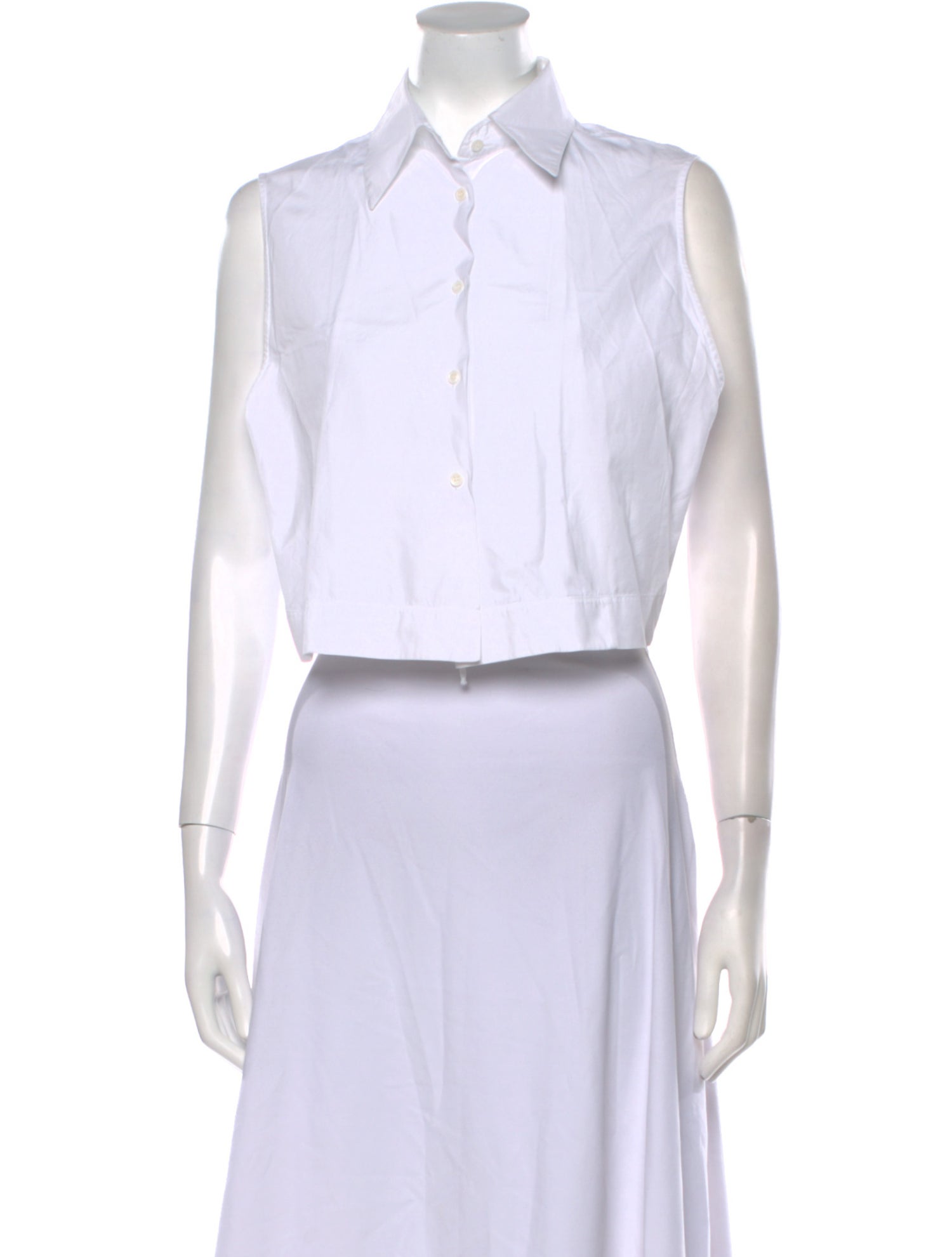 Alaïa Sleeveless Crop Top