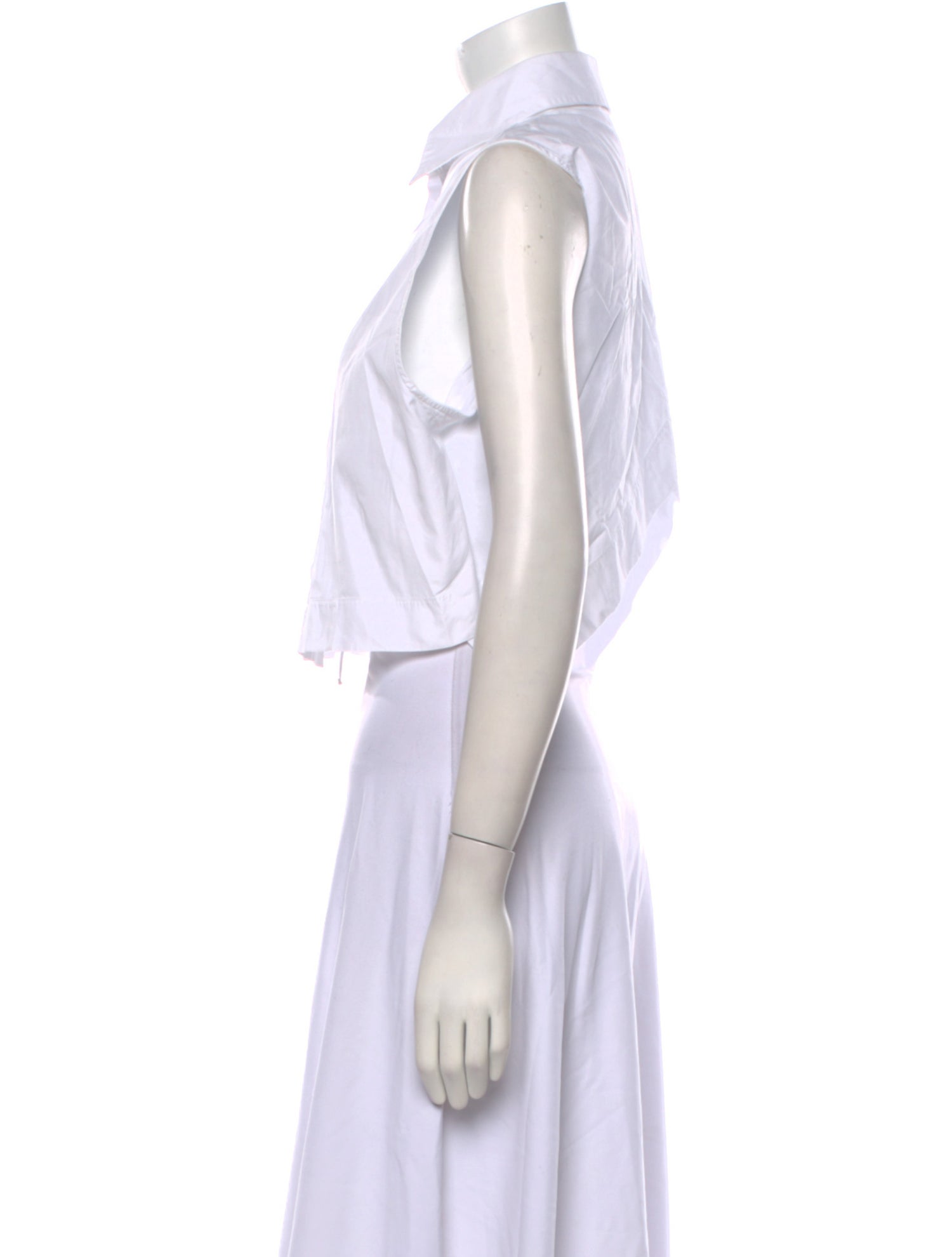 Alaïa Sleeveless Crop Top